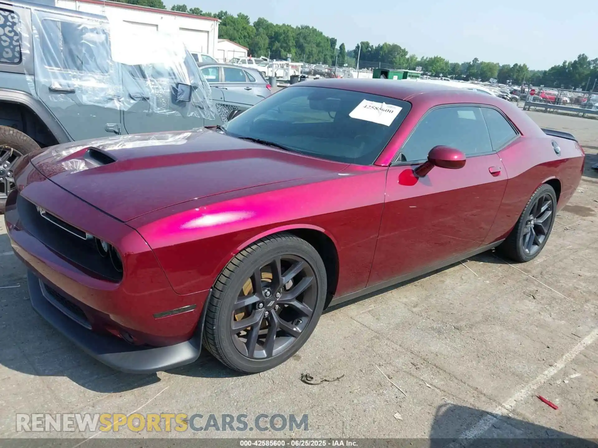 2 Photograph of a damaged car 2C3CDZJG1MH517394 DODGE CHALLENGER 2021