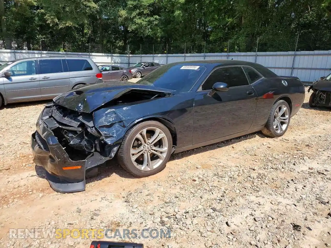1 Photograph of a damaged car 2C3CDZJG2MH560545 DODGE CHALLENGER 2021