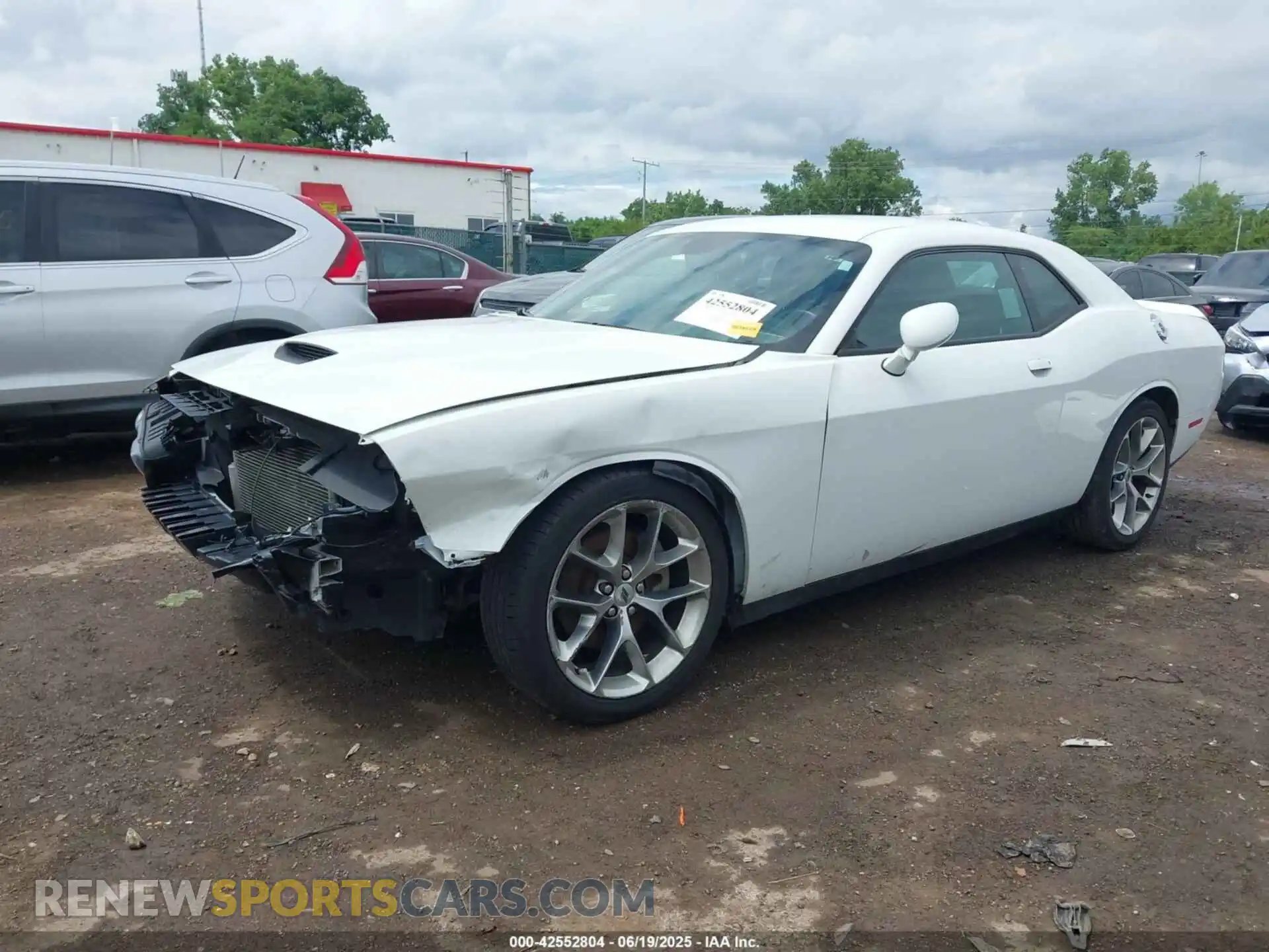 2 Photograph of a damaged car 2C3CDZJG2MH615754 DODGE CHALLENGER 2021
