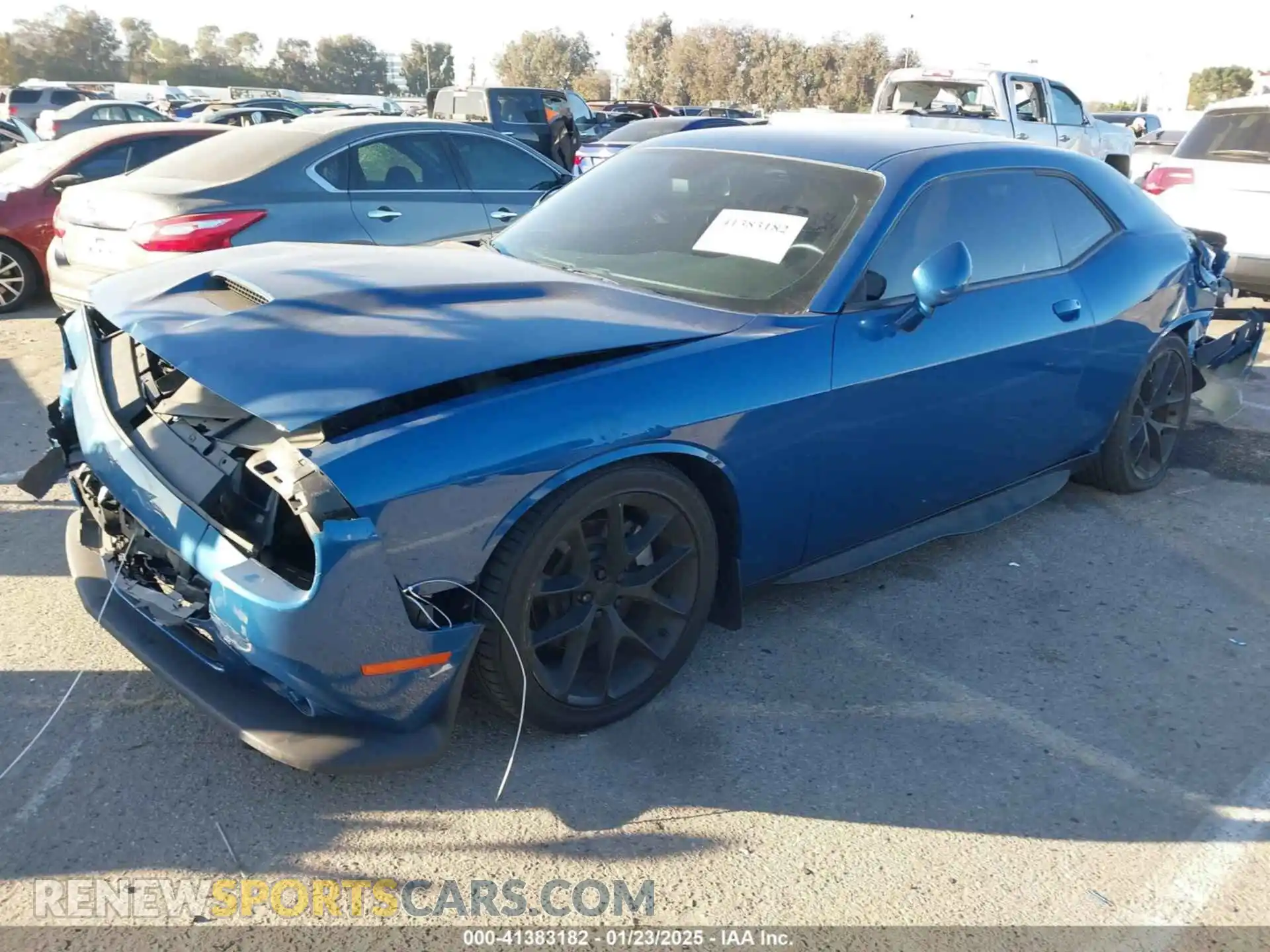2 fotografías del automóvil dañado 2C3CDZJG2MH672259 DODGE CHALLENGER 2021