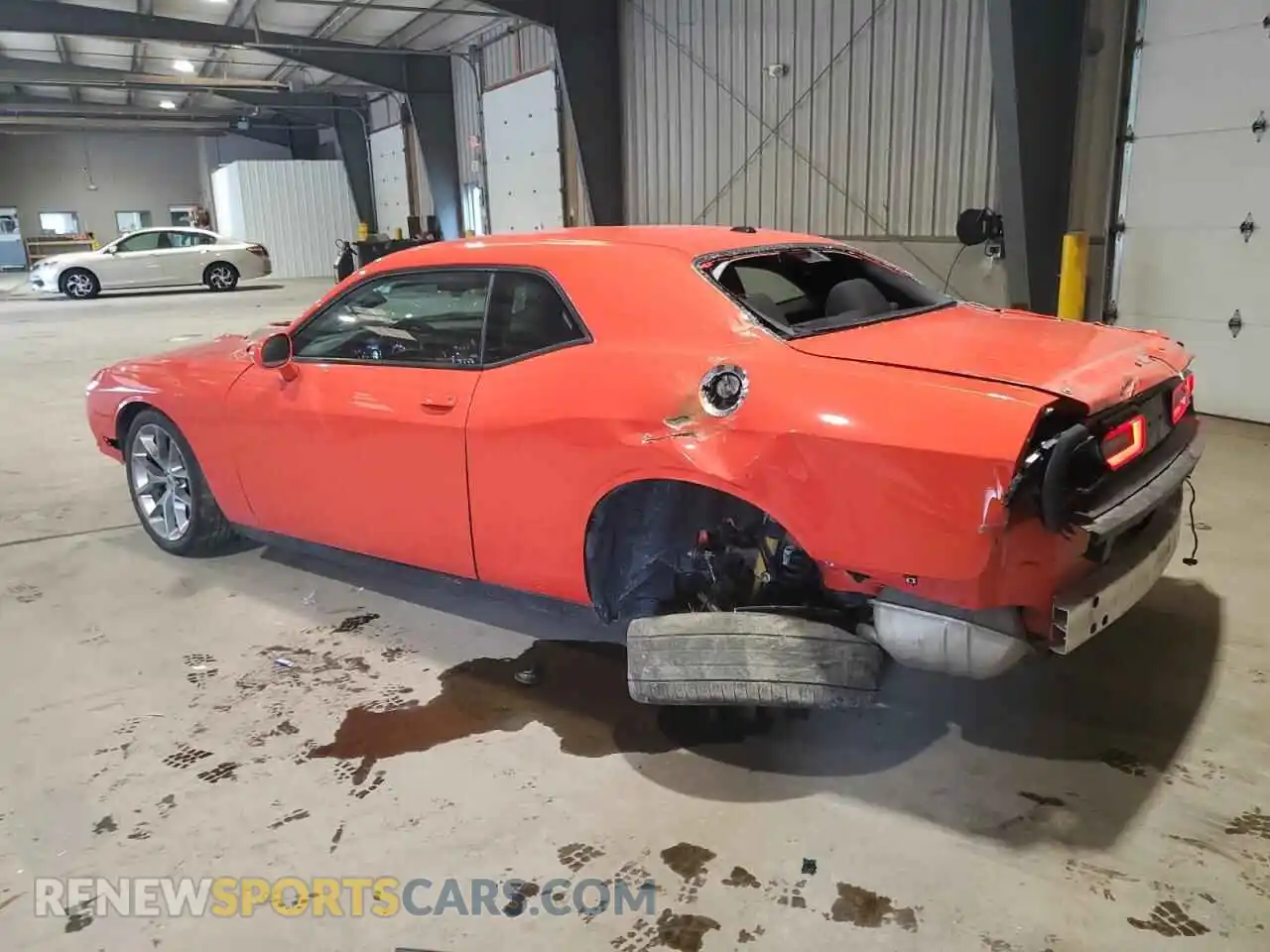 2 Photograph of a damaged car 2C3CDZJG3MH605170 DODGE CHALLENGER 2021