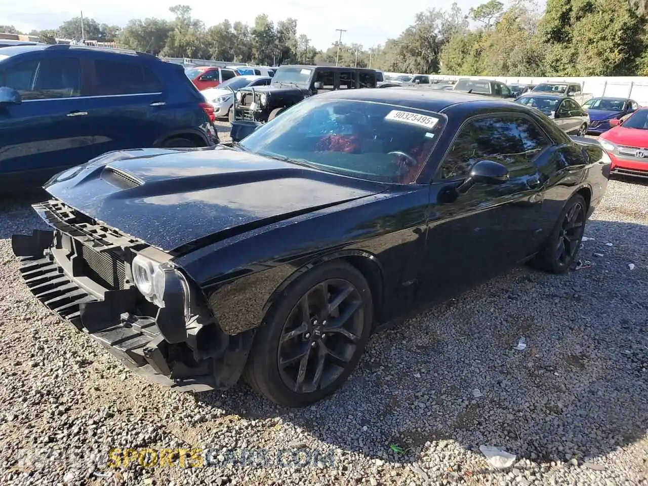 1 Photograph of a damaged car 2C3CDZJG3MH610773 DODGE CHALLENGER 2021