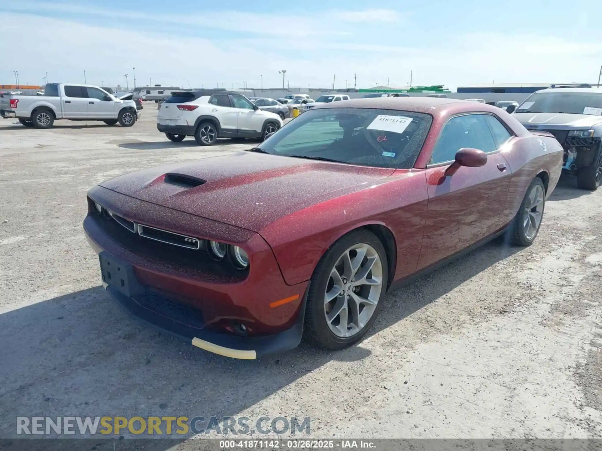 2 fotografías del automóvil dañado 2C3CDZJG3MH661139 DODGE CHALLENGER 2021