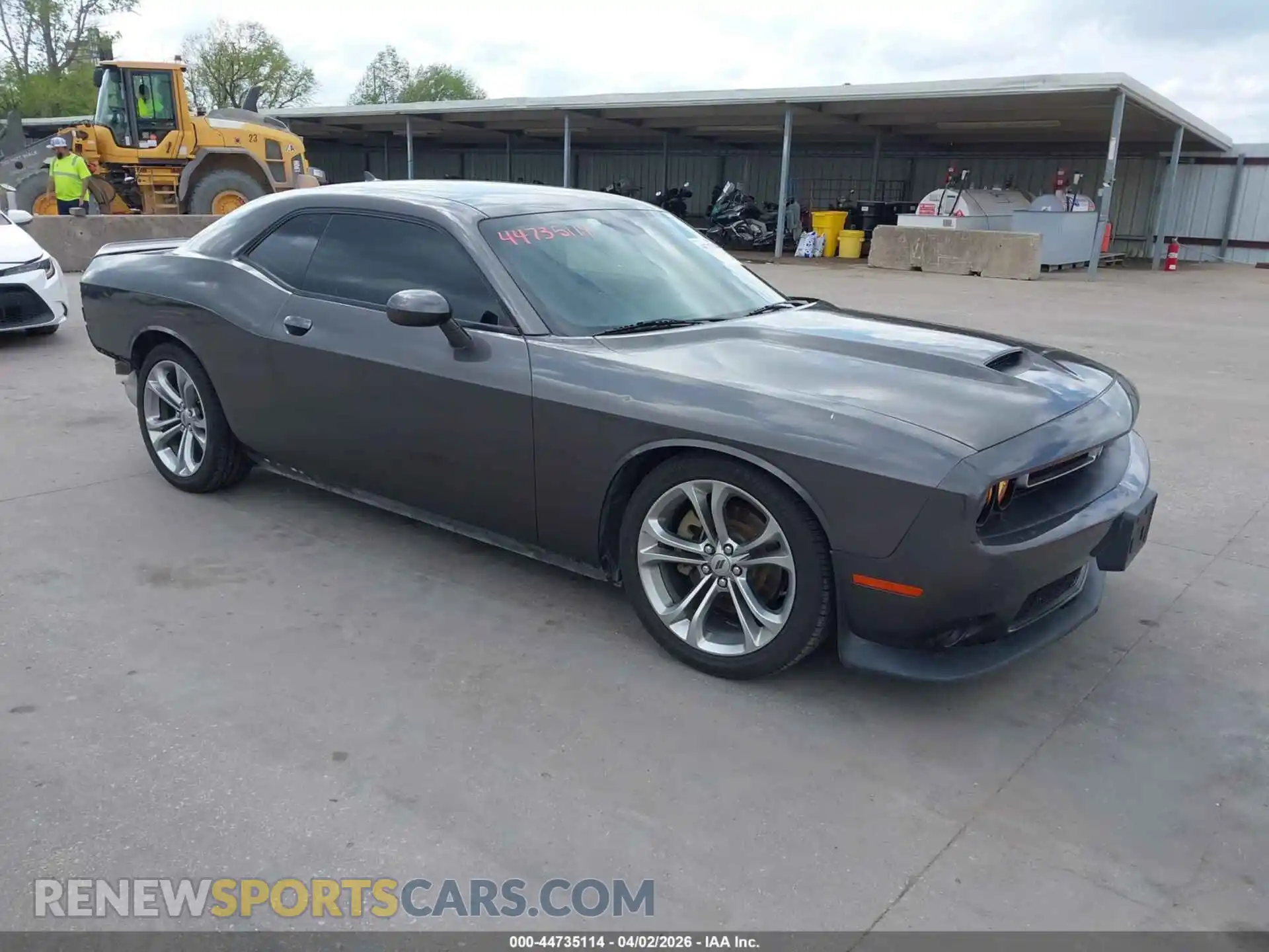 1 Photograph of a damaged car 2C3CDZJG3MH672559 DODGE CHALLENGER 2021