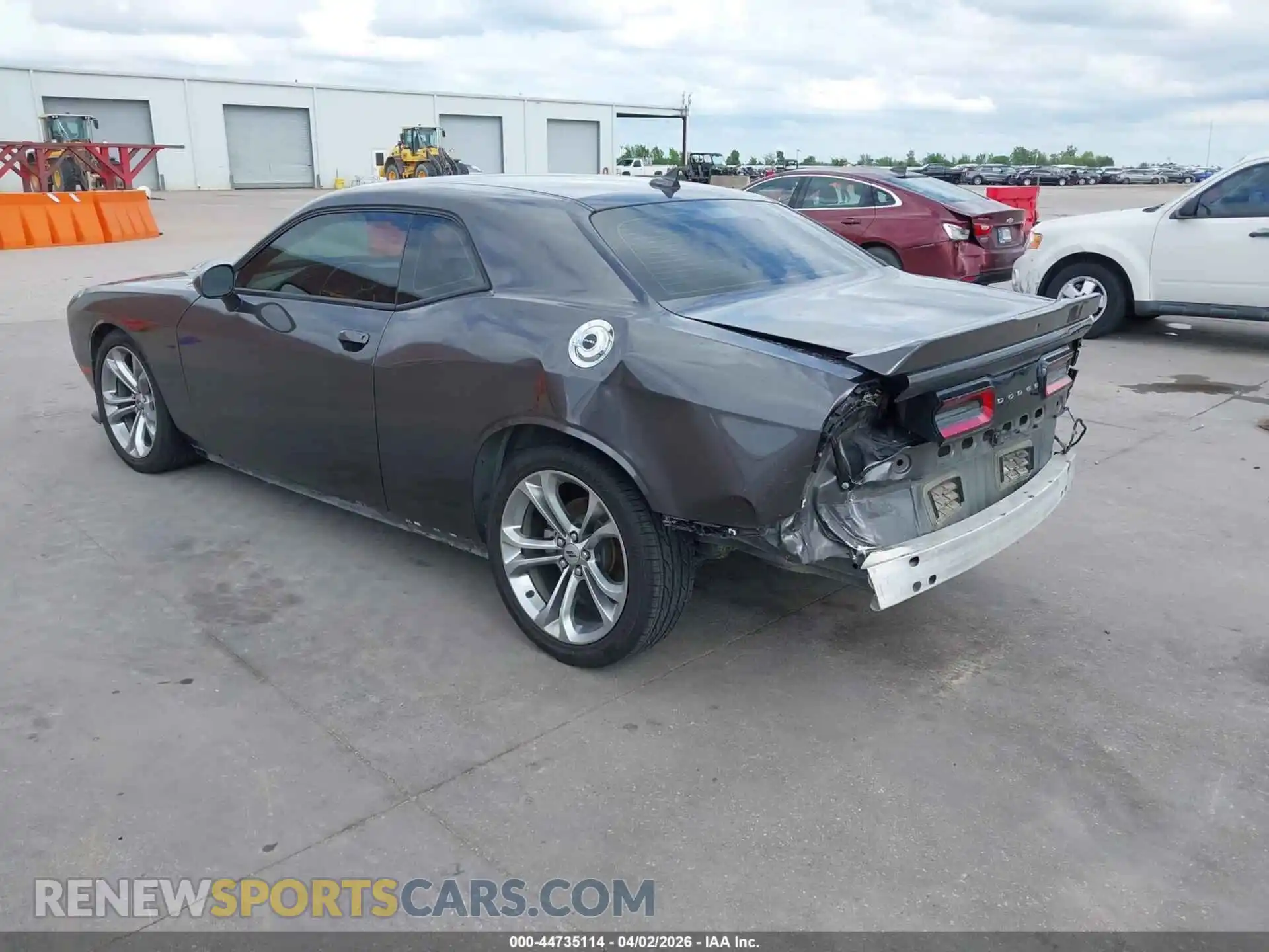 3 Photograph of a damaged car 2C3CDZJG3MH672559 DODGE CHALLENGER 2021