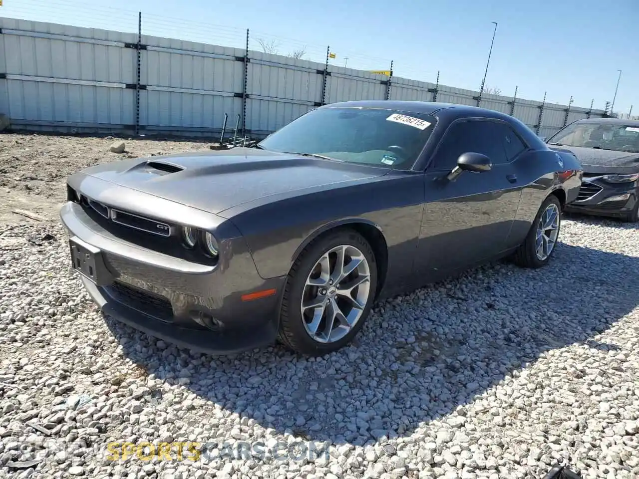 1 Photograph of a damaged car 2C3CDZJG4MH501688 DODGE CHALLENGER 2021