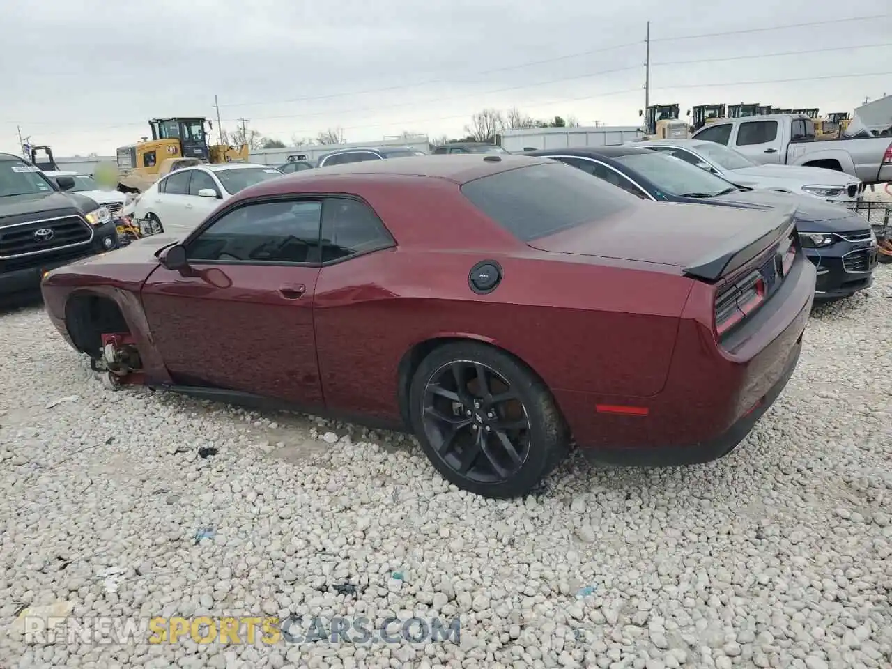 2 Photograph of a damaged car 2C3CDZJG4MH676376 DODGE CHALLENGER 2021