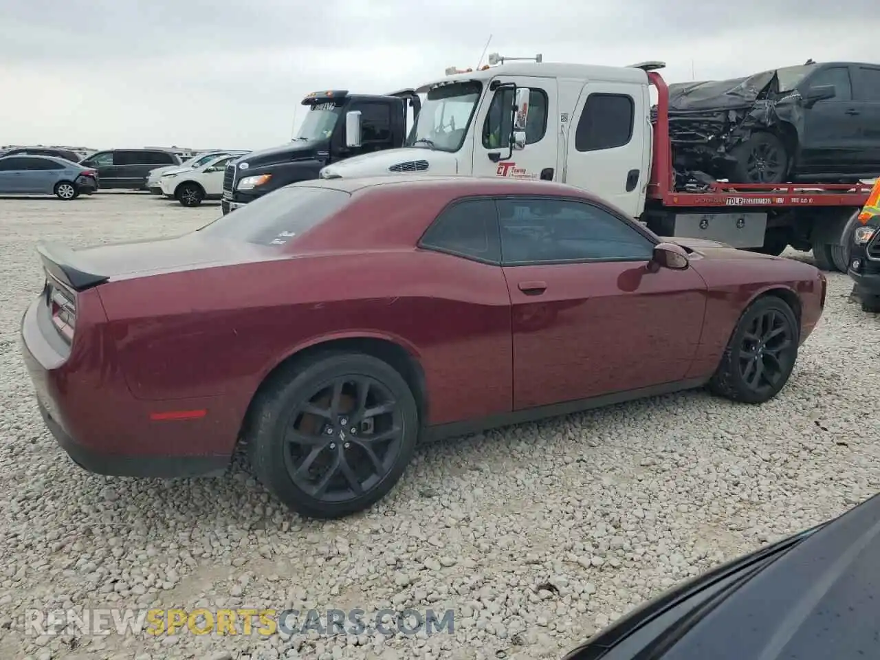 3 Photograph of a damaged car 2C3CDZJG4MH676376 DODGE CHALLENGER 2021