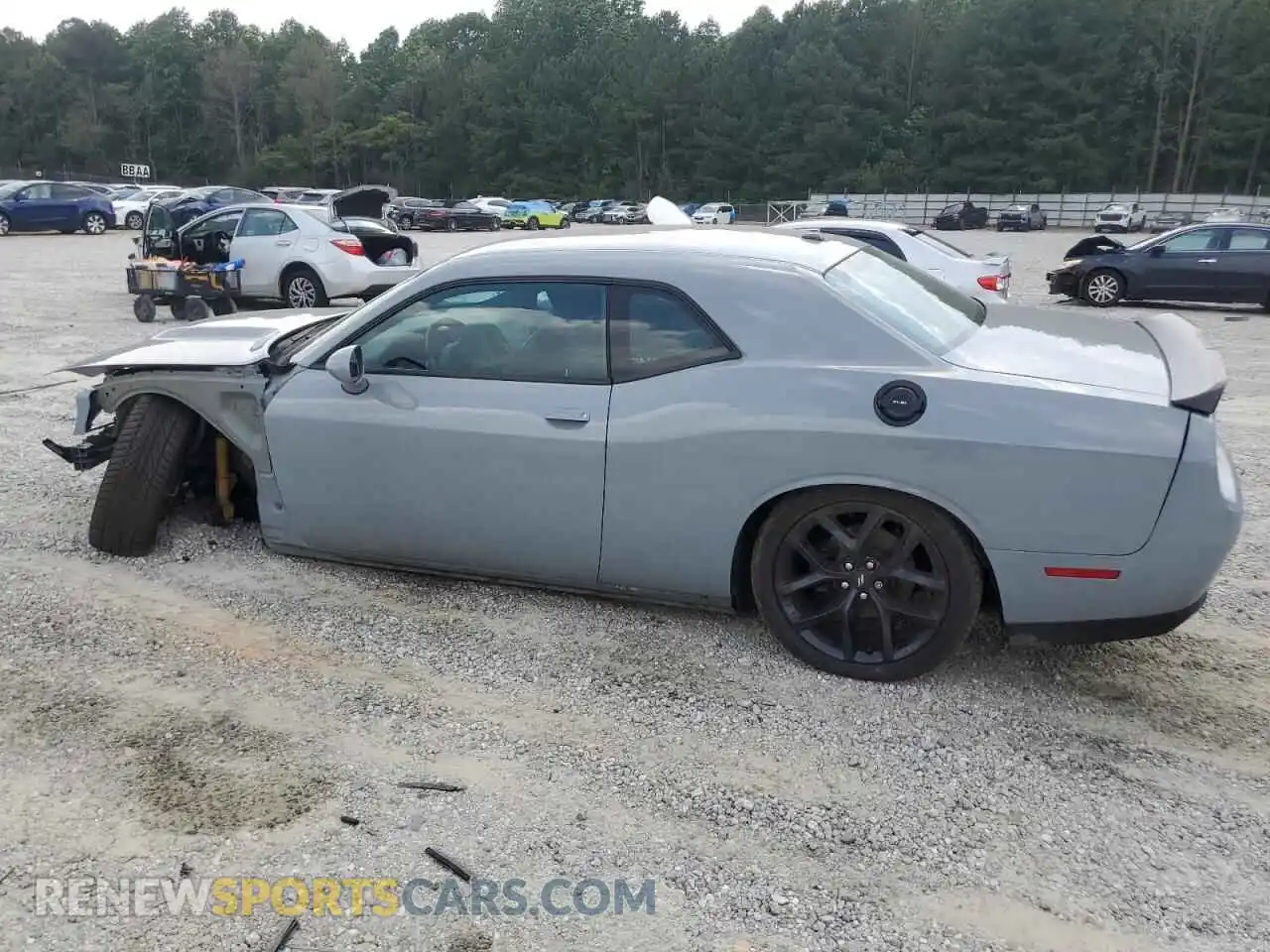 2 Photograph of a damaged car 2C3CDZJG5MH501618 DODGE CHALLENGER 2021