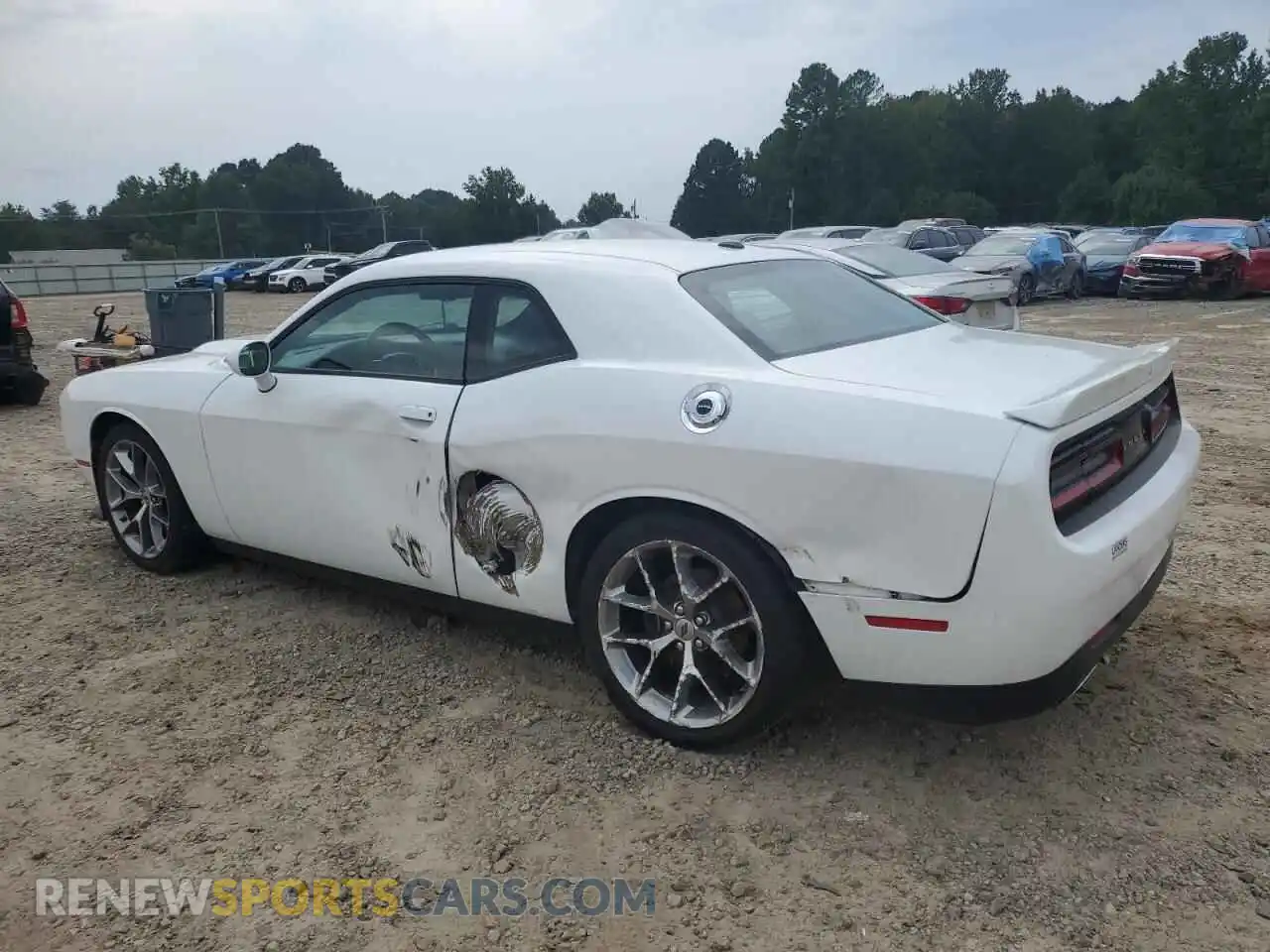 2 Photograph of a damaged car 2C3CDZJG5MH506365 DODGE CHALLENGER 2021