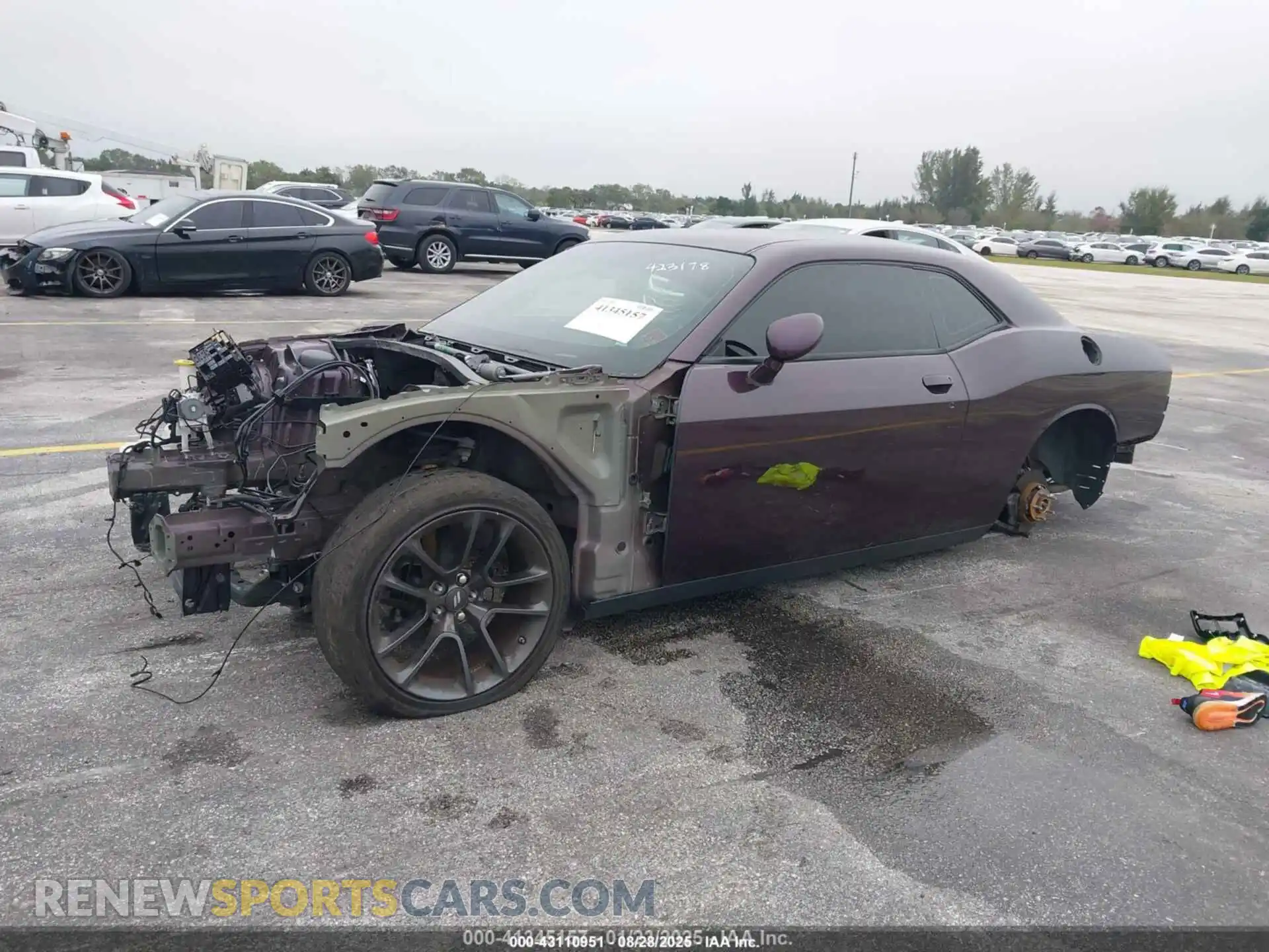 2 Photograph of a damaged car 2C3CDZJG5MH533355 DODGE CHALLENGER 2021