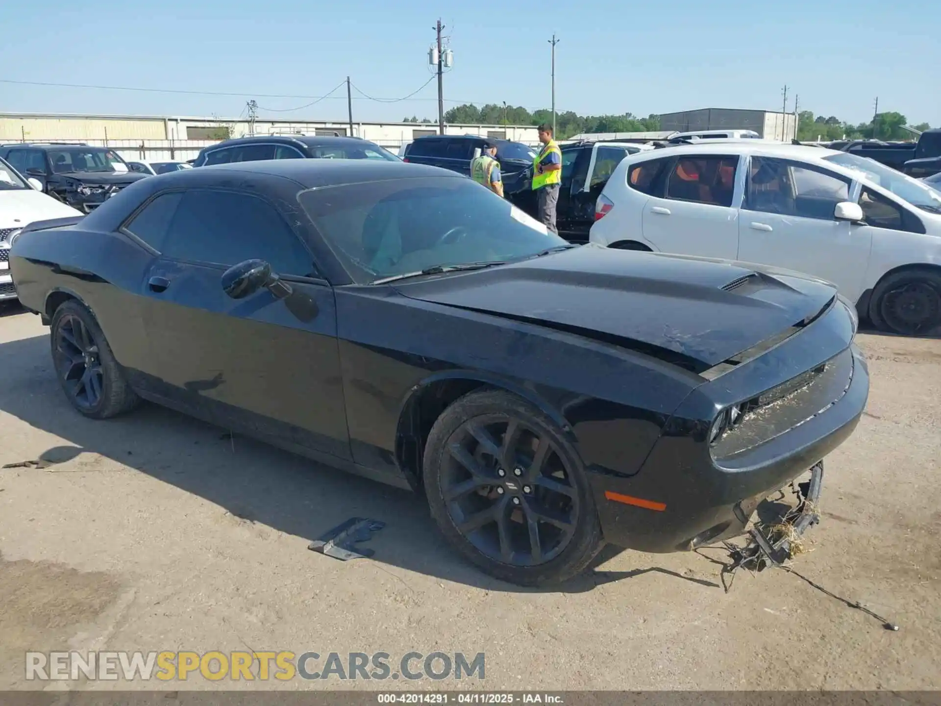 1 Photograph of a damaged car 2C3CDZJG5MH674183 DODGE CHALLENGER 2021
