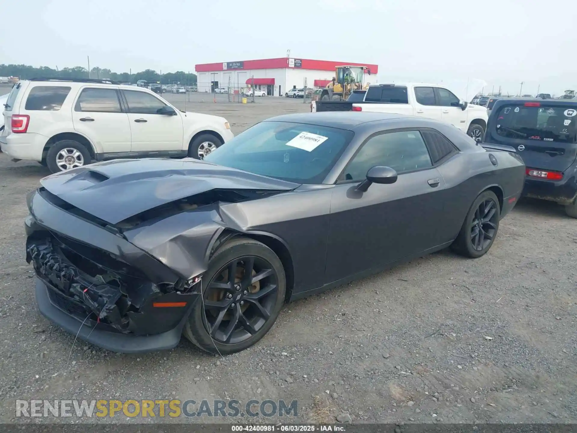 2 Photograph of a damaged car 2C3CDZJG6MH576750 DODGE CHALLENGER 2021