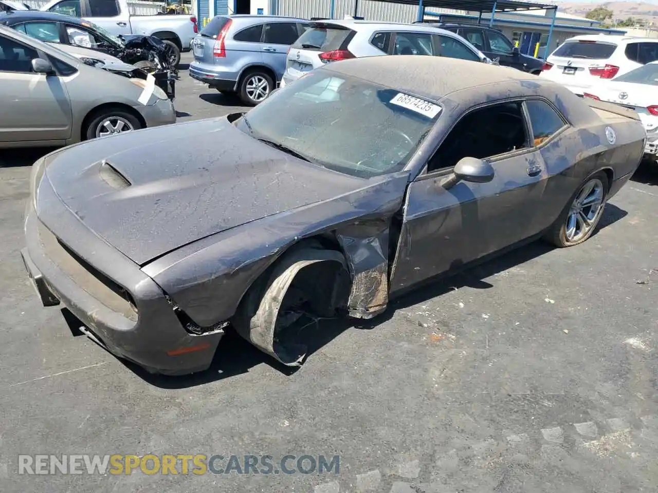 1 Photograph of a damaged car 2C3CDZJG6MH668344 DODGE CHALLENGER 2021