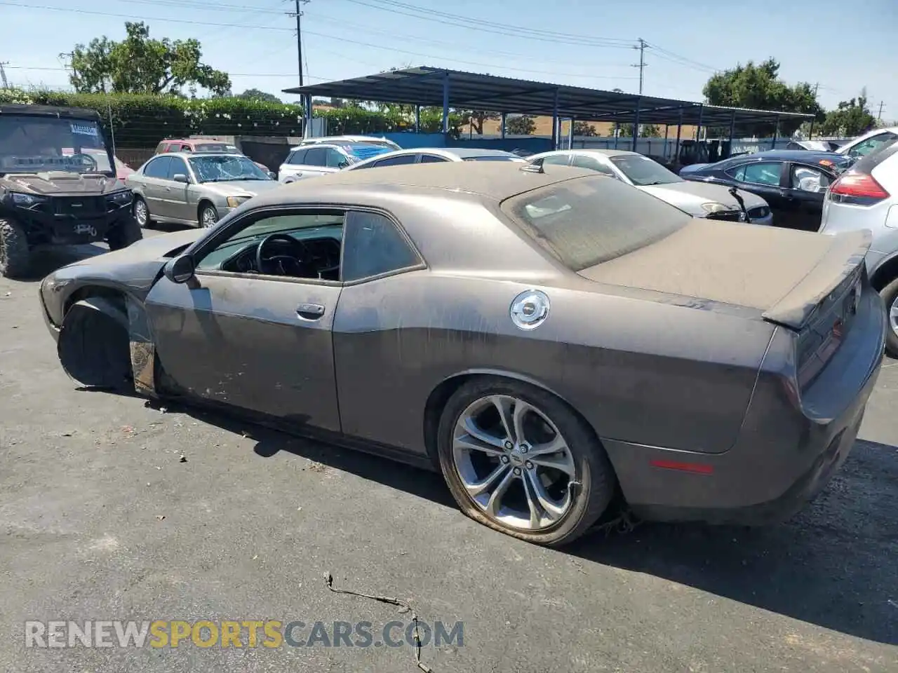 2 Photograph of a damaged car 2C3CDZJG6MH668344 DODGE CHALLENGER 2021