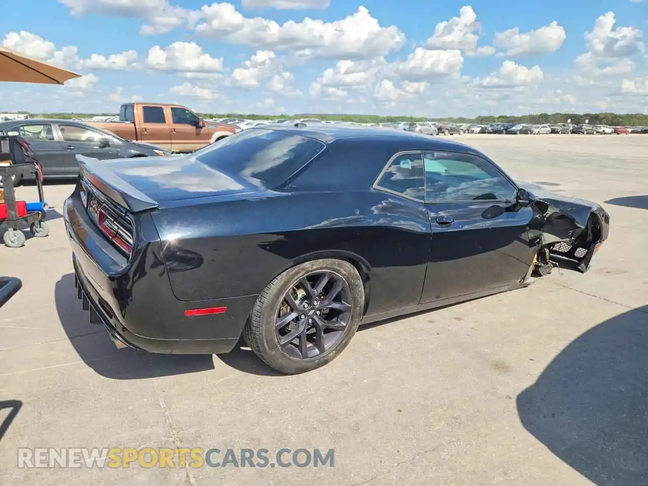 3 Photograph of a damaged car 2C3CDZJG7MH567619 DODGE CHALLENGER 2021