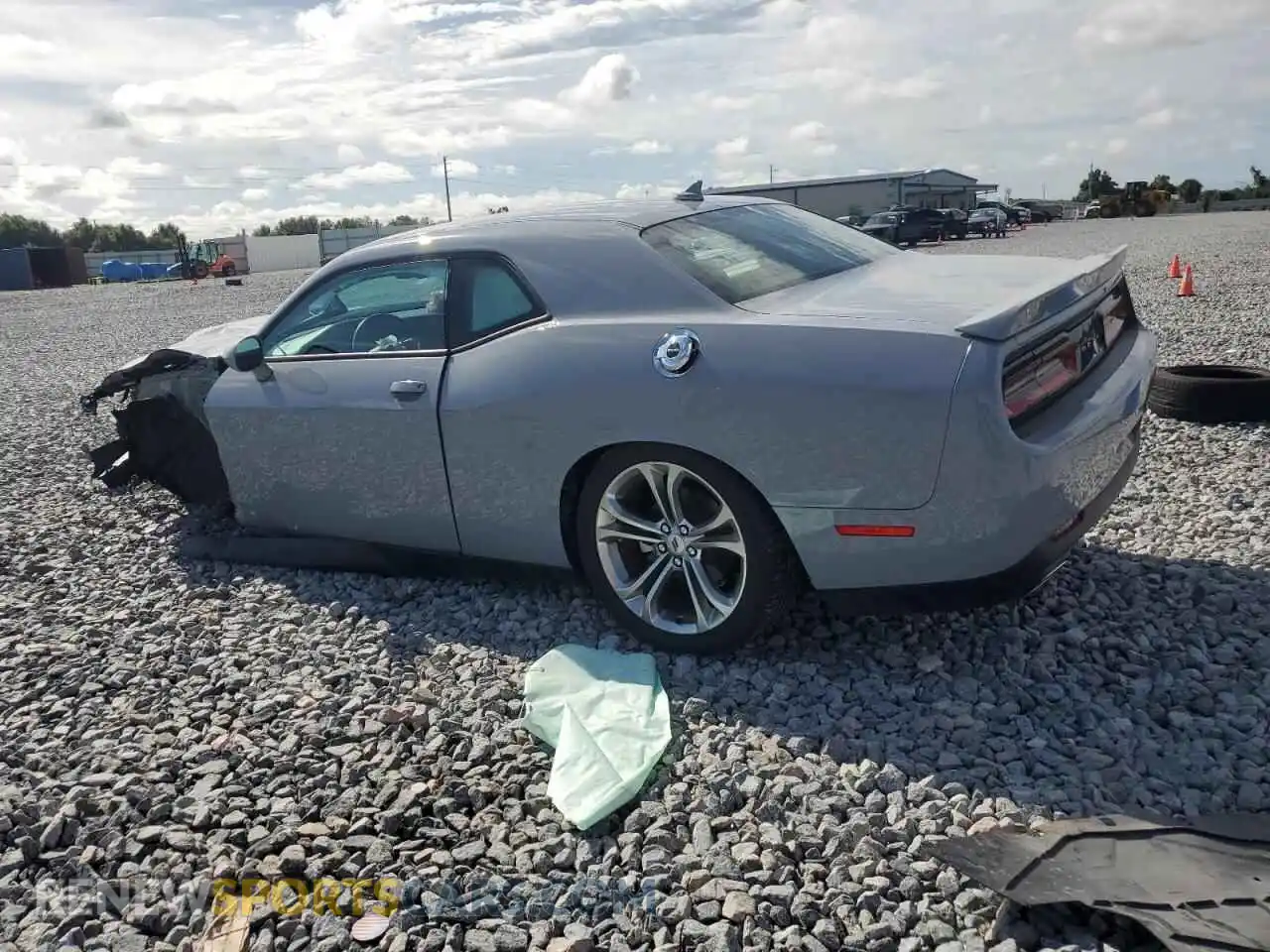 2 Photograph of a damaged car 2C3CDZJG8MH560694 DODGE CHALLENGER 2021