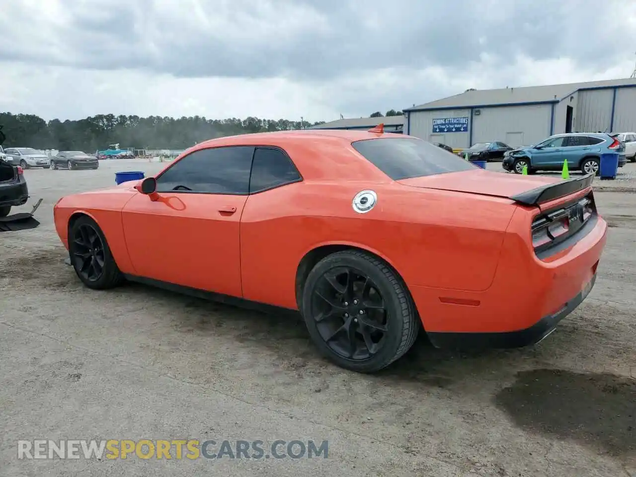 2 Photograph of a damaged car 2C3CDZJG8MH681273 DODGE CHALLENGER 2021
