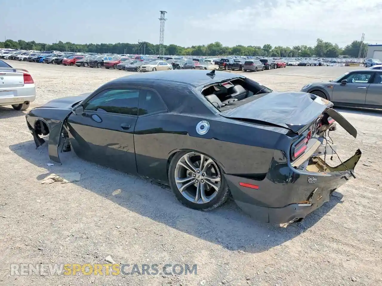 2 Photograph of a damaged car 2C3CDZJG9MH672646 DODGE CHALLENGER 2021