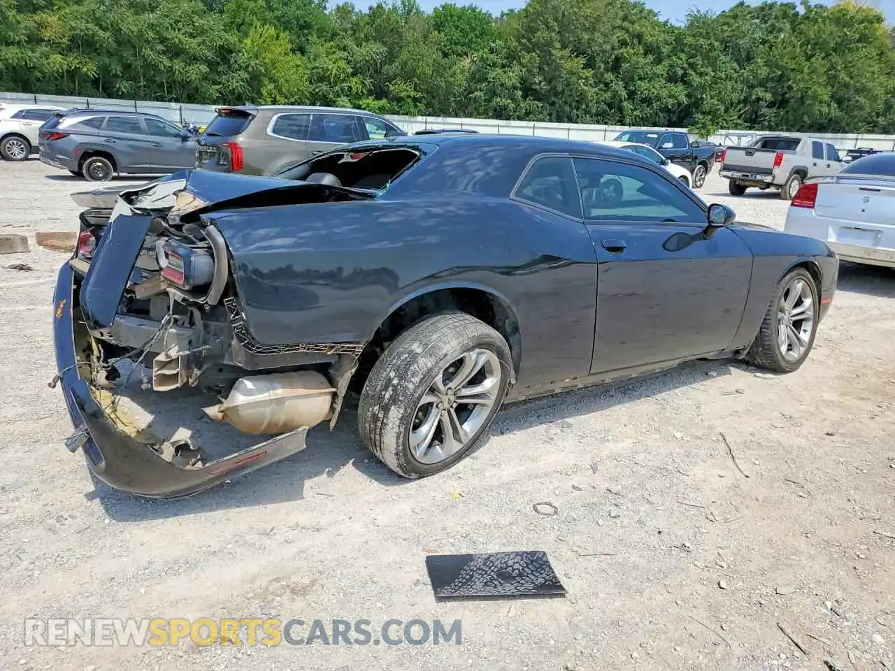 3 Photograph of a damaged car 2C3CDZJG9MH672646 DODGE CHALLENGER 2021