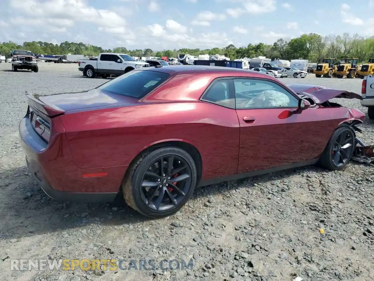 3 Photograph of a damaged car 2C3CDZJGXMH550636 DODGE CHALLENGER 2021