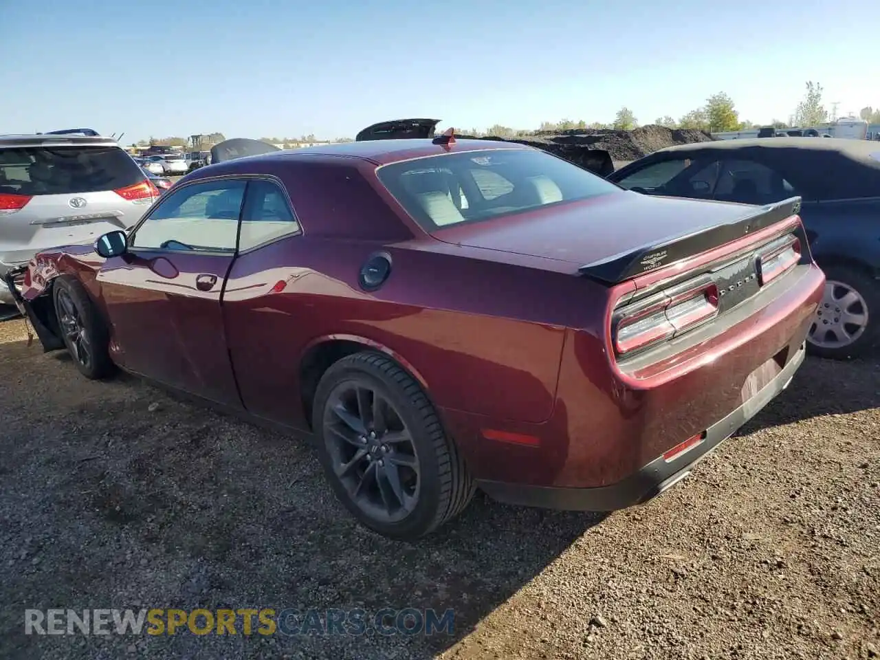 2 Photograph of a damaged car 2C3CDZKG1MH501078 DODGE CHALLENGER 2021