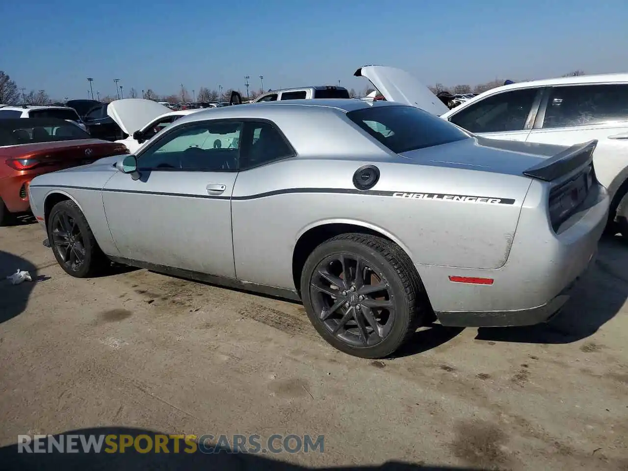2 Photograph of a damaged car 2C3CDZKG1MH616036 DODGE CHALLENGER 2021