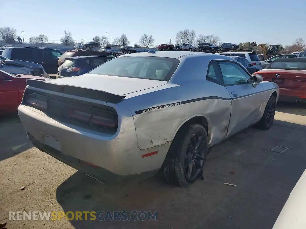 3 Photograph of a damaged car 2C3CDZKG1MH616036 DODGE CHALLENGER 2021