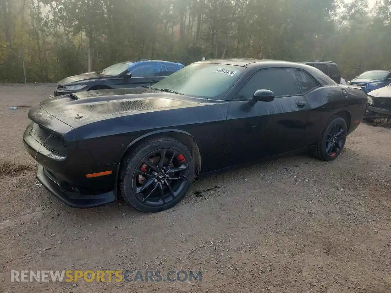 1 Photograph of a damaged car 2C3CDZKG2MH564819 DODGE CHALLENGER 2021