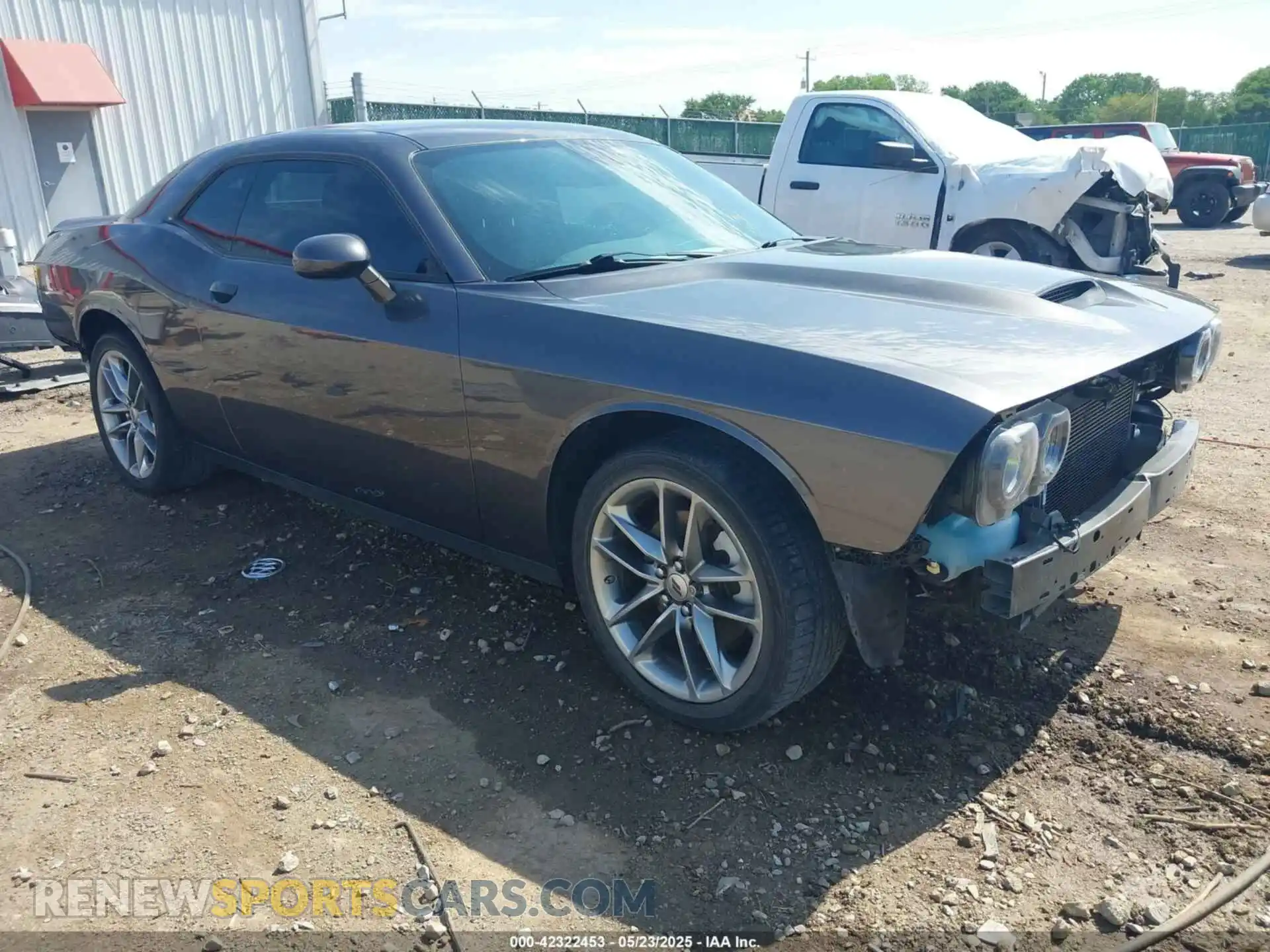 1 Photograph of a damaged car 2C3CDZKG2MH642094 DODGE CHALLENGER 2021