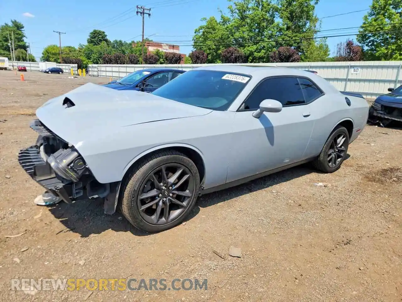 1 Photograph of a damaged car 2C3CDZKG3MH501213 DODGE CHALLENGER 2021