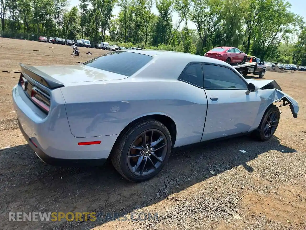 3 Photograph of a damaged car 2C3CDZKG3MH501213 DODGE CHALLENGER 2021