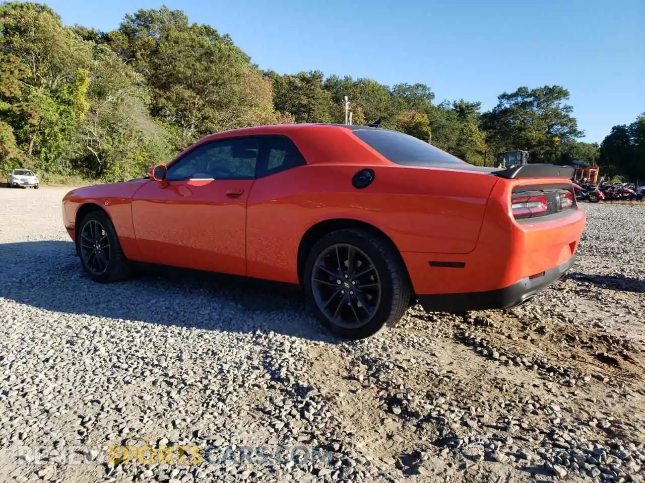 2 Photograph of a damaged car 2C3CDZKG3MH573884 DODGE CHALLENGER 2021
