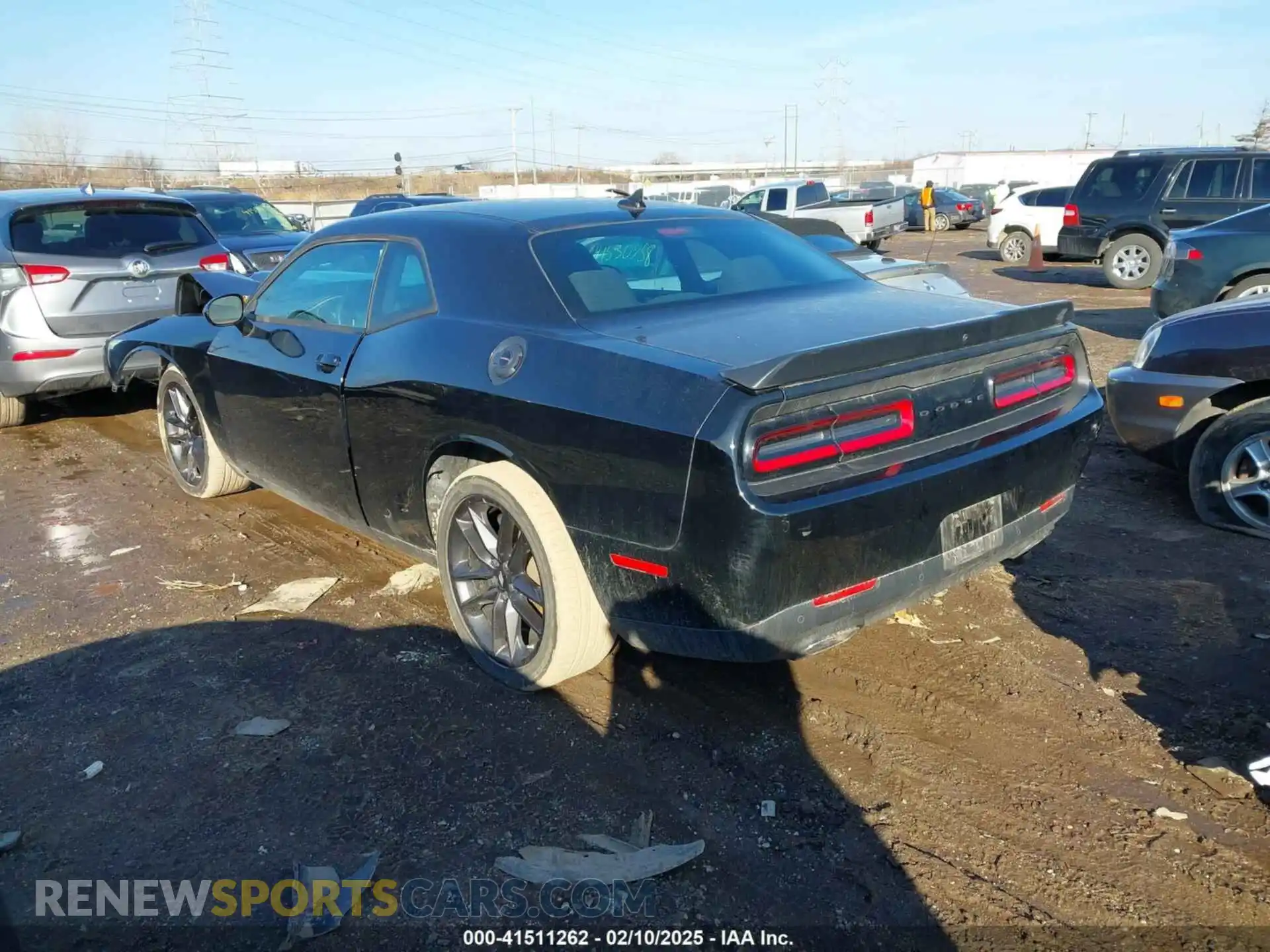 3 fotografías del automóvil dañado 2C3CDZKG4MH674514 DODGE CHALLENGER 2021