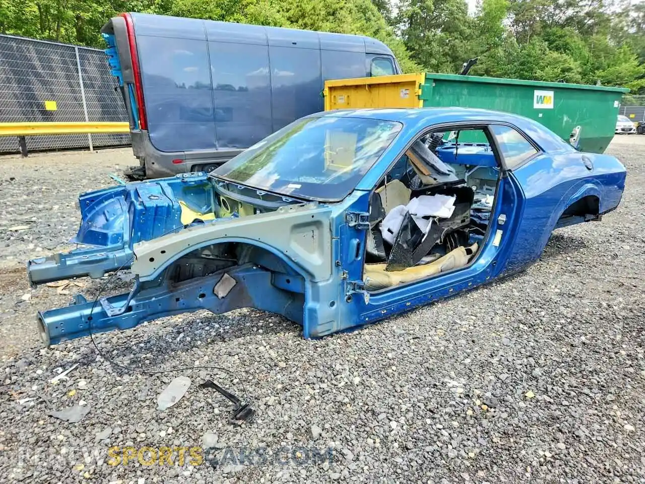 1 Photograph of a damaged car 2C3CDZL90MH516476 DODGE CHALLENGER 2021
