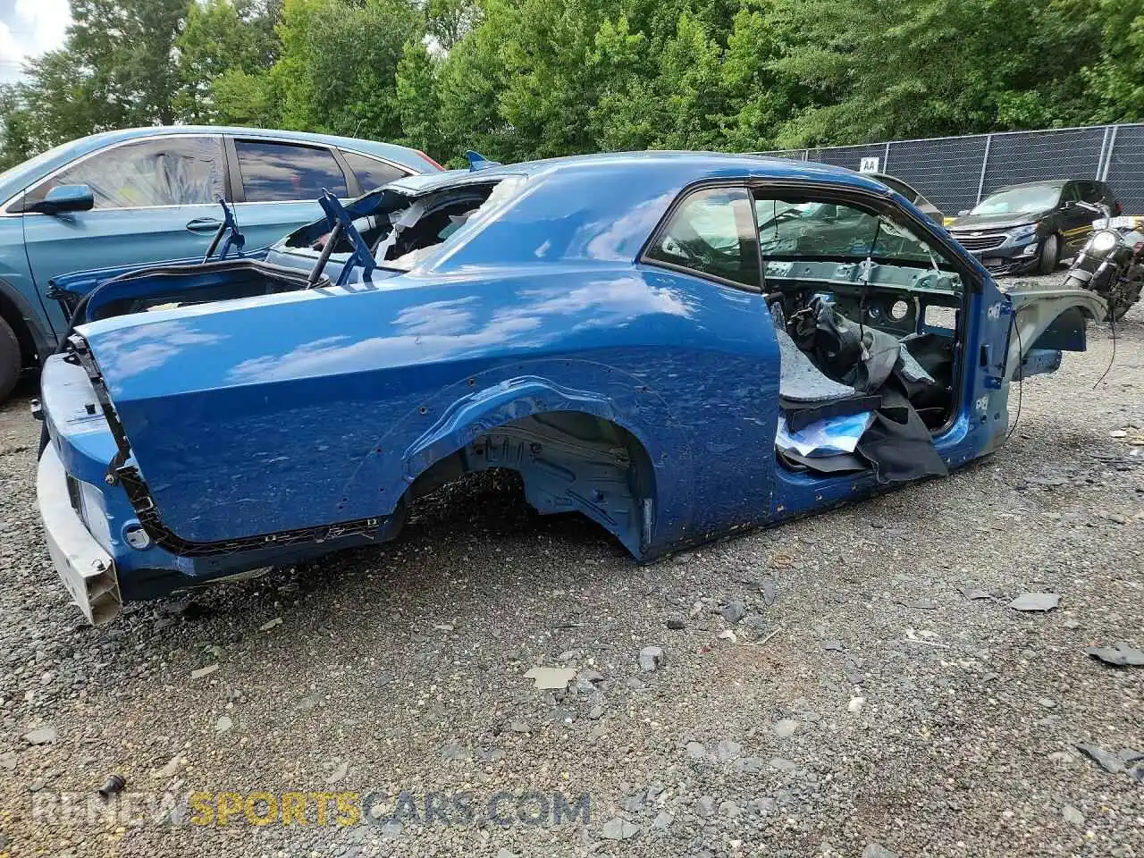 3 Photograph of a damaged car 2C3CDZL90MH516476 DODGE CHALLENGER 2021