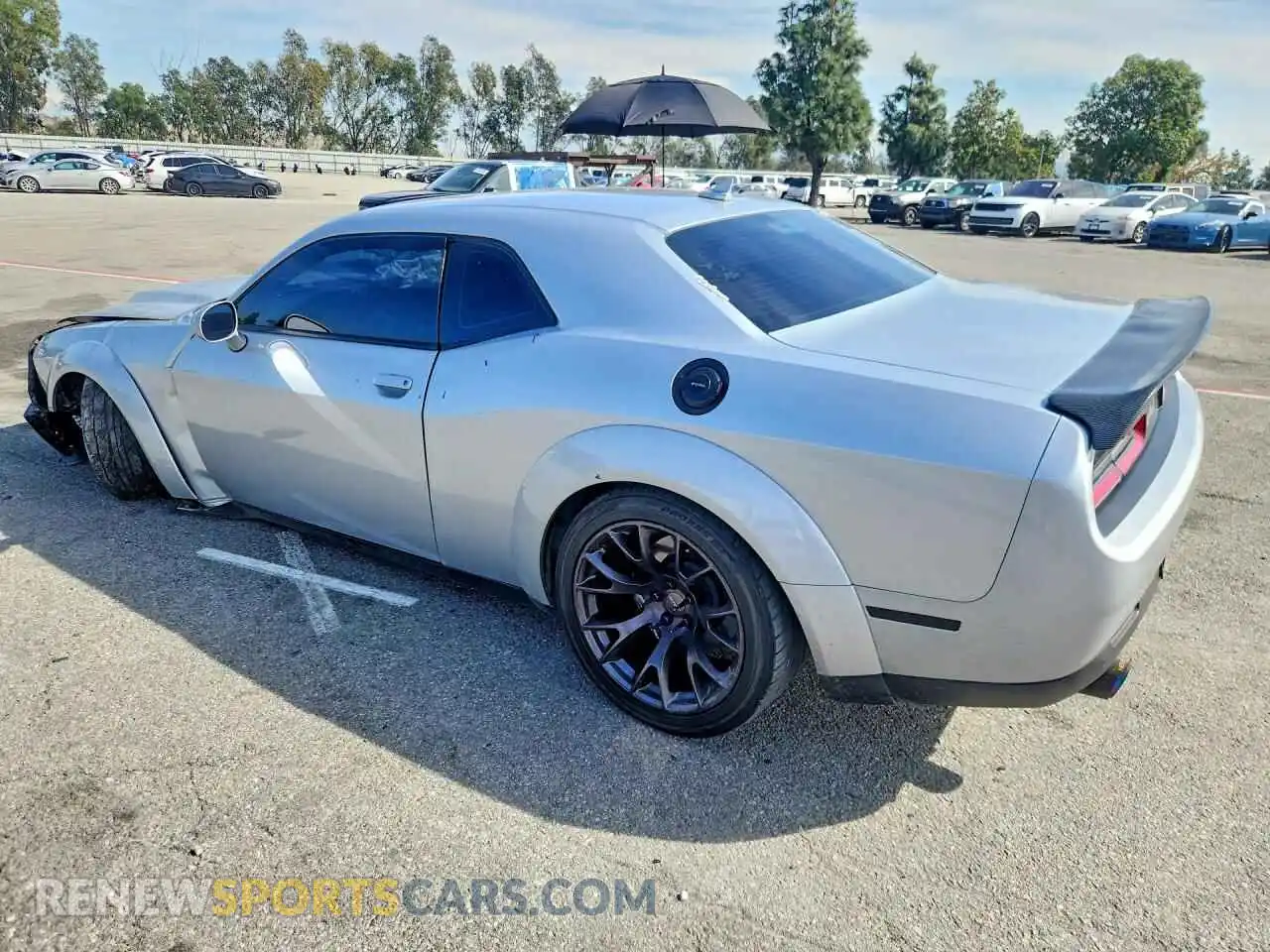 2 Photograph of a damaged car 2C3CDZL96MH500427 DODGE CHALLENGER 2021