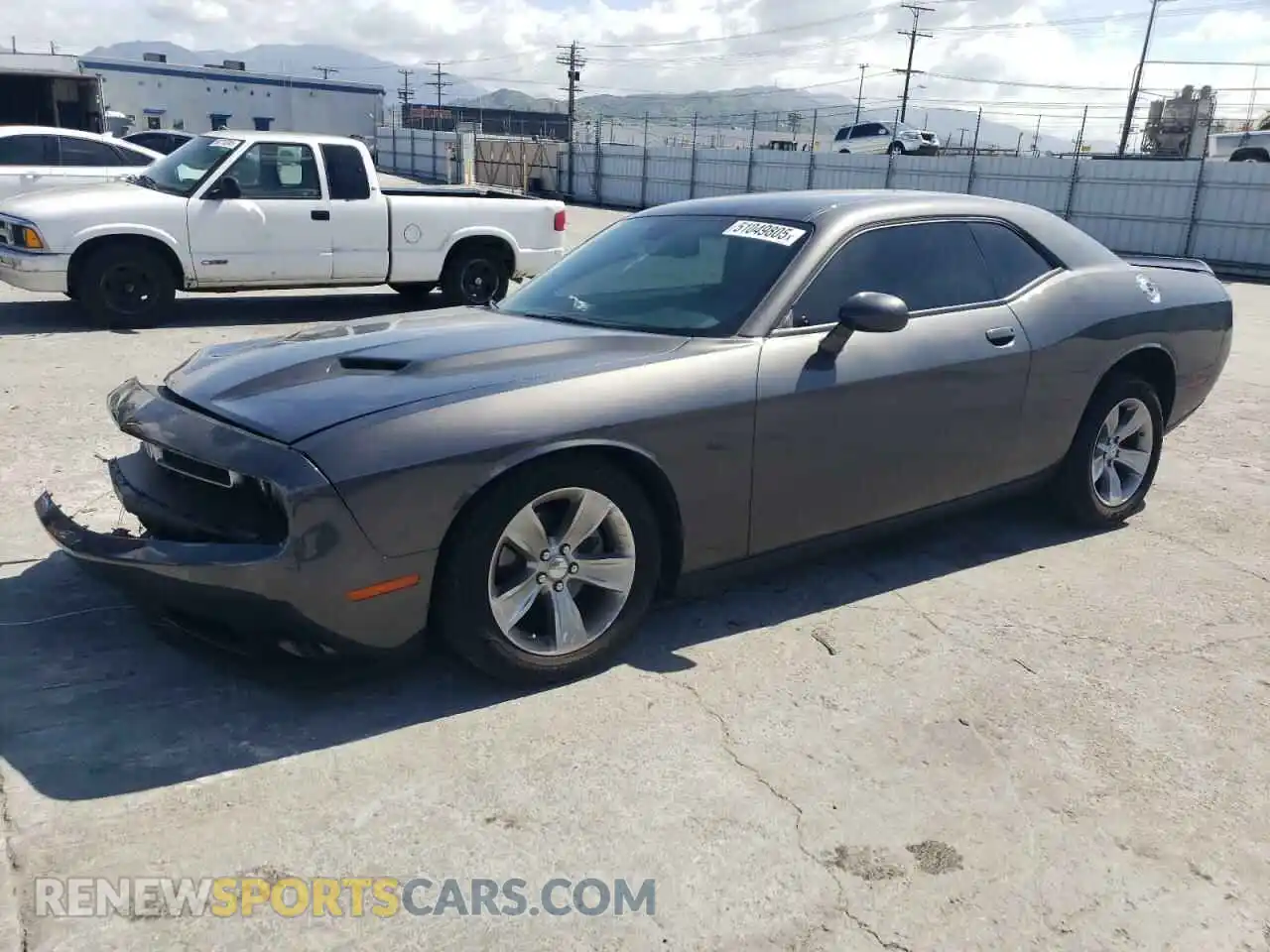 1 Photograph of a damaged car 2C3CDZAG0NH112970 DODGE CHALLENGER 2022