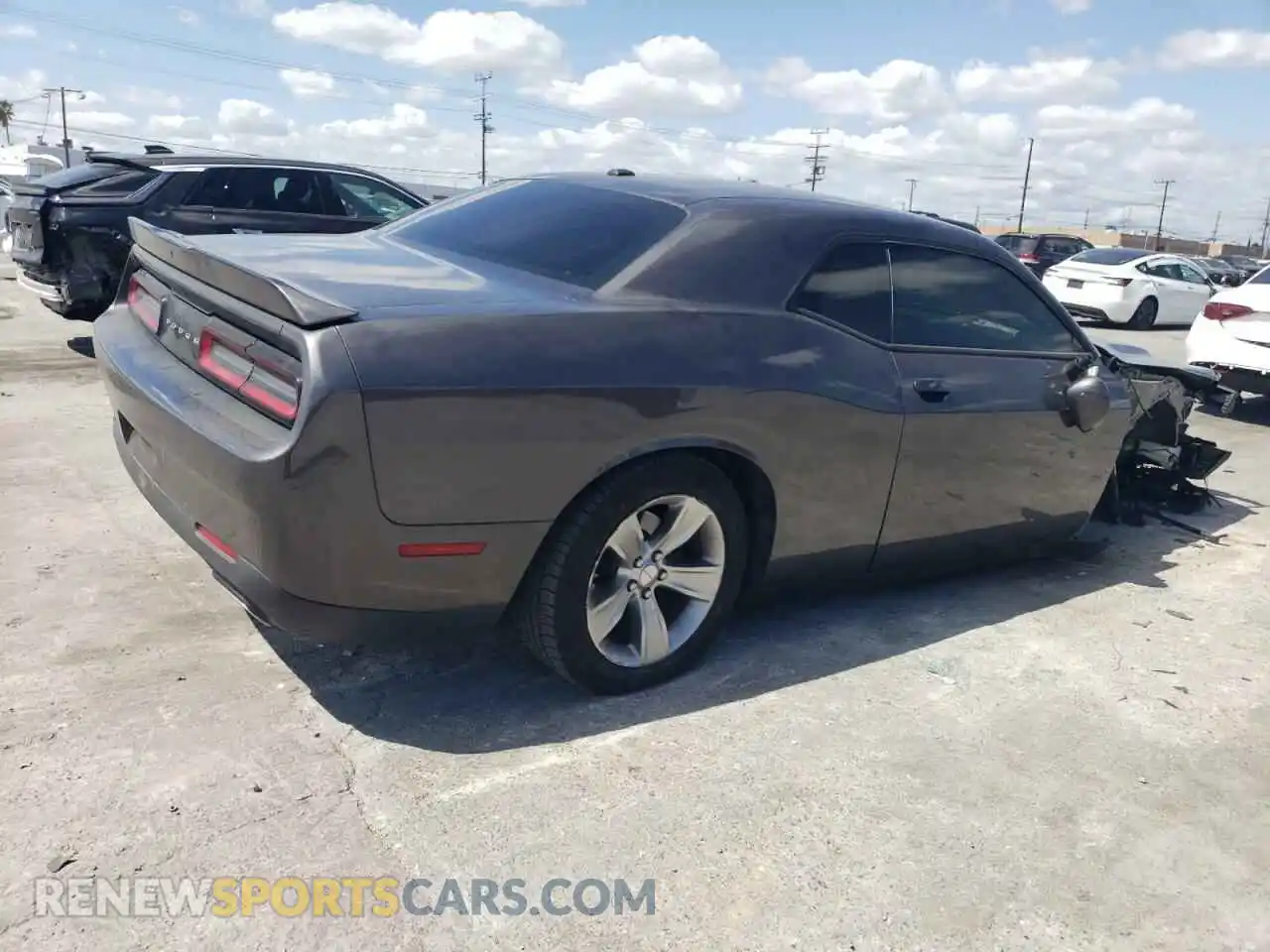 3 Photograph of a damaged car 2C3CDZAG0NH112970 DODGE CHALLENGER 2022