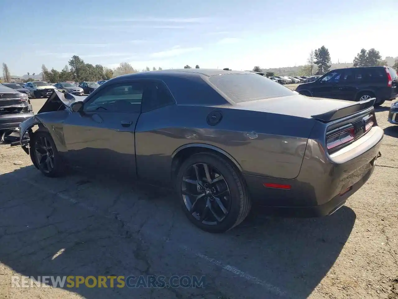 2 Photograph of a damaged car 2C3CDZAG0NH132166 DODGE CHALLENGER 2022