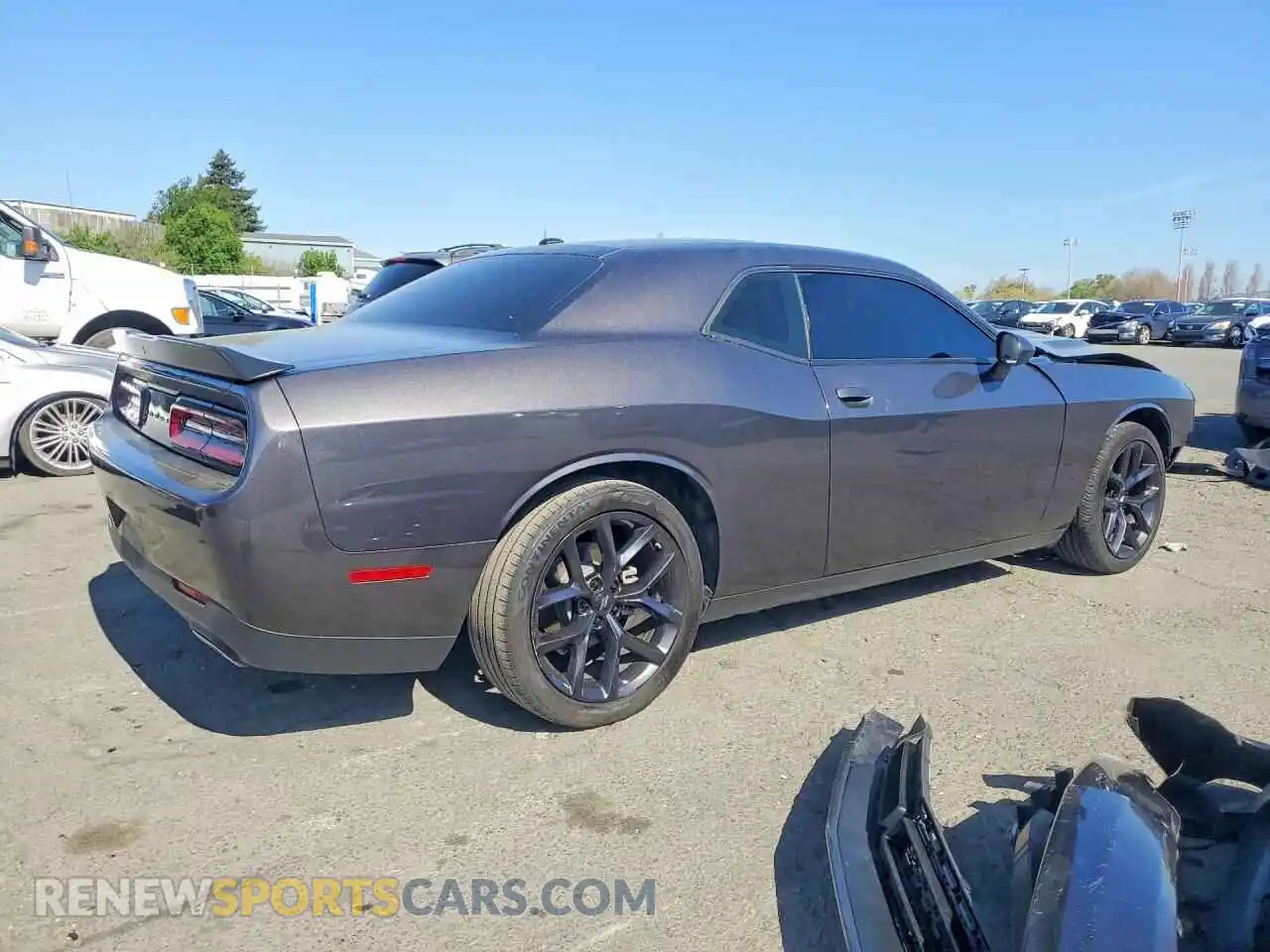 3 Photograph of a damaged car 2C3CDZAG0NH132166 DODGE CHALLENGER 2022