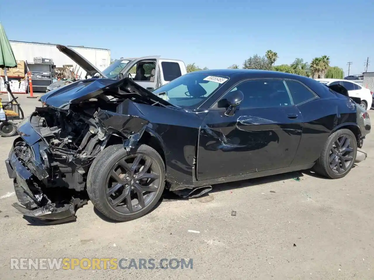 1 Photograph of a damaged car 2C3CDZAG0NH156533 DODGE CHALLENGER 2022
