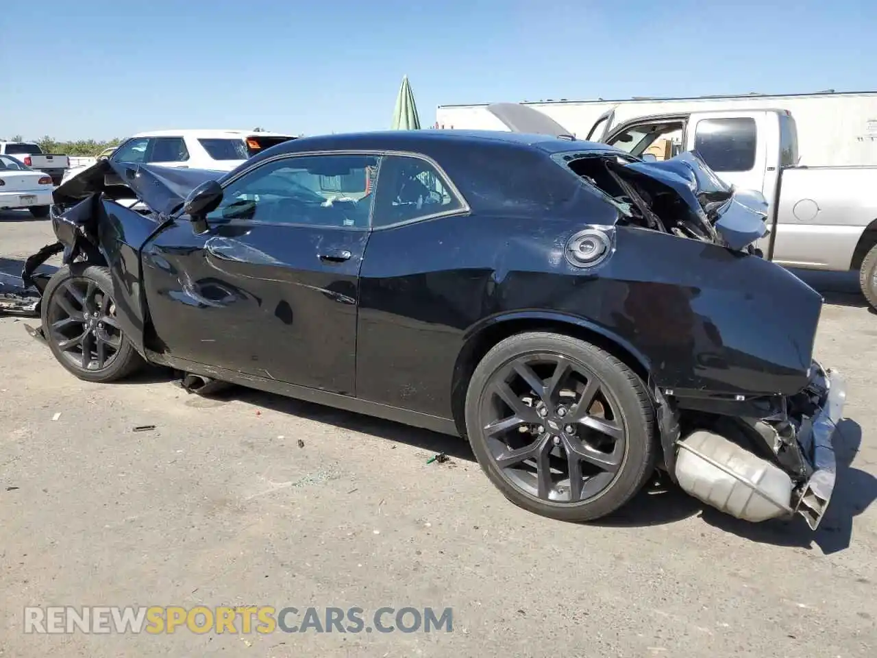 2 Photograph of a damaged car 2C3CDZAG0NH156533 DODGE CHALLENGER 2022