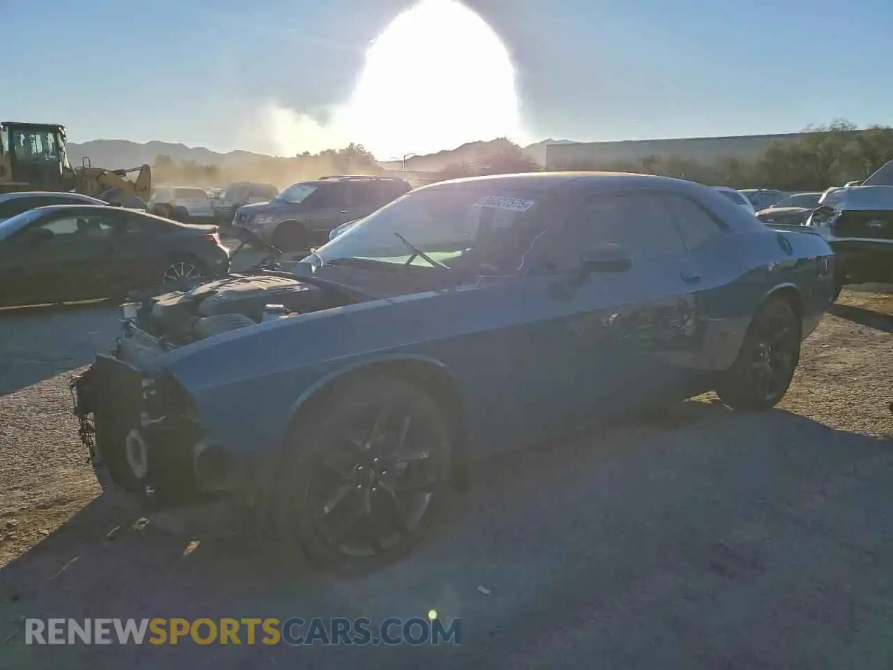 1 Photograph of a damaged car 2C3CDZAG0NH226788 DODGE CHALLENGER 2022