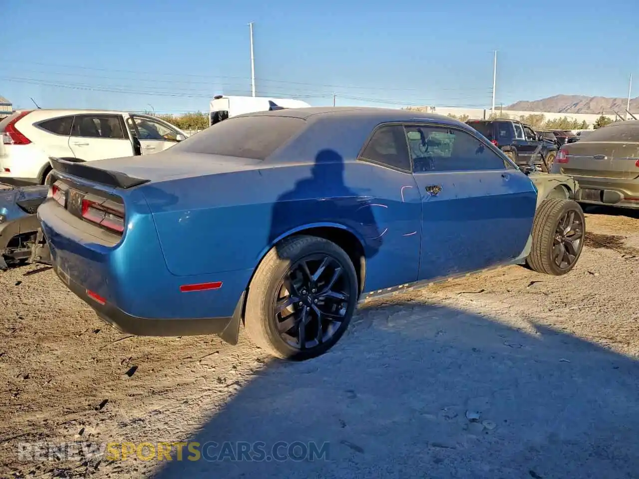 3 Photograph of a damaged car 2C3CDZAG0NH226788 DODGE CHALLENGER 2022