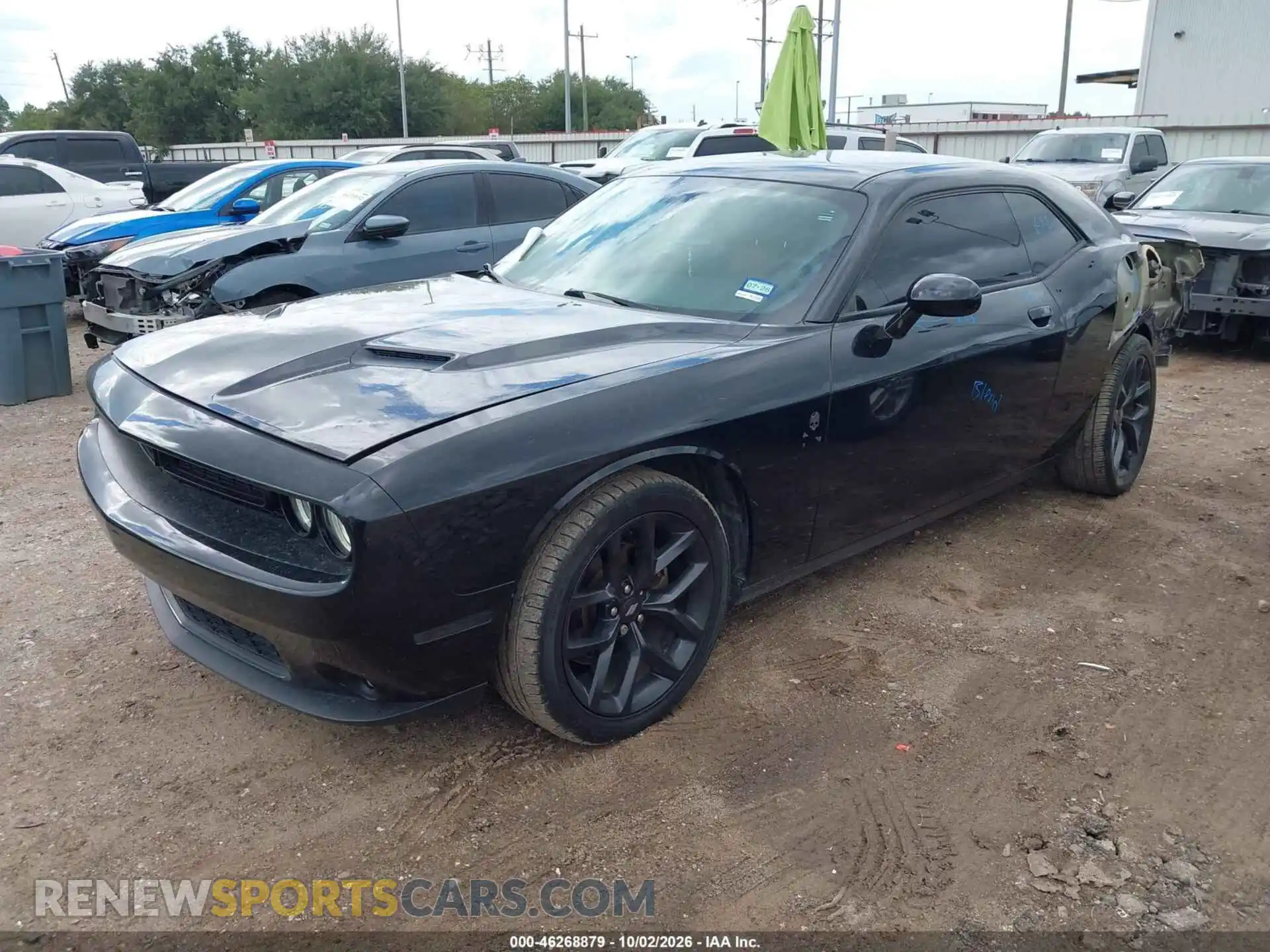 2 fotografías del automóvil dañado 2C3CDZAG1NH188021 DODGE CHALLENGER 2022