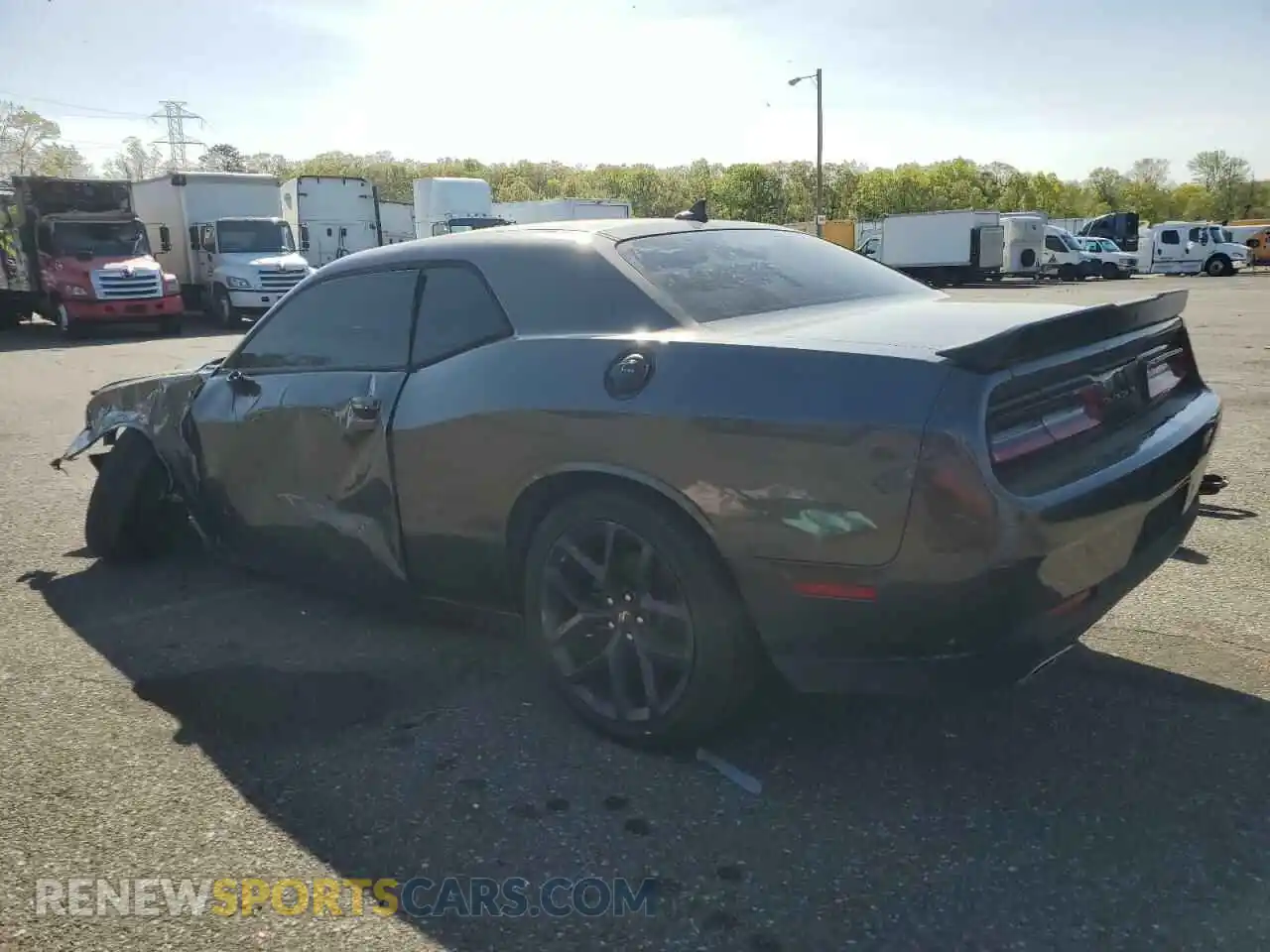 2 Photograph of a damaged car 2C3CDZAG1NH238495 DODGE CHALLENGER 2022