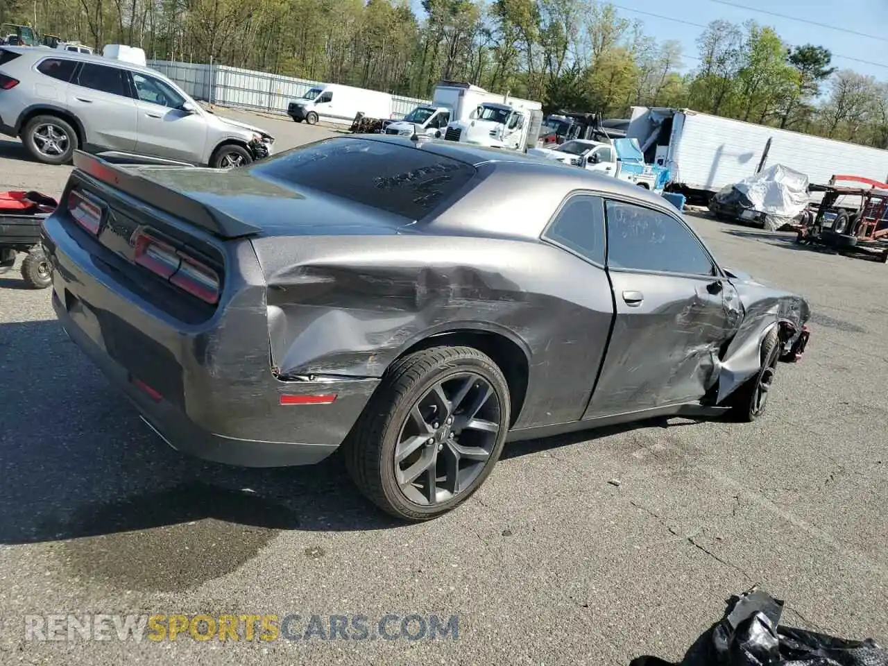 3 Photograph of a damaged car 2C3CDZAG1NH238495 DODGE CHALLENGER 2022