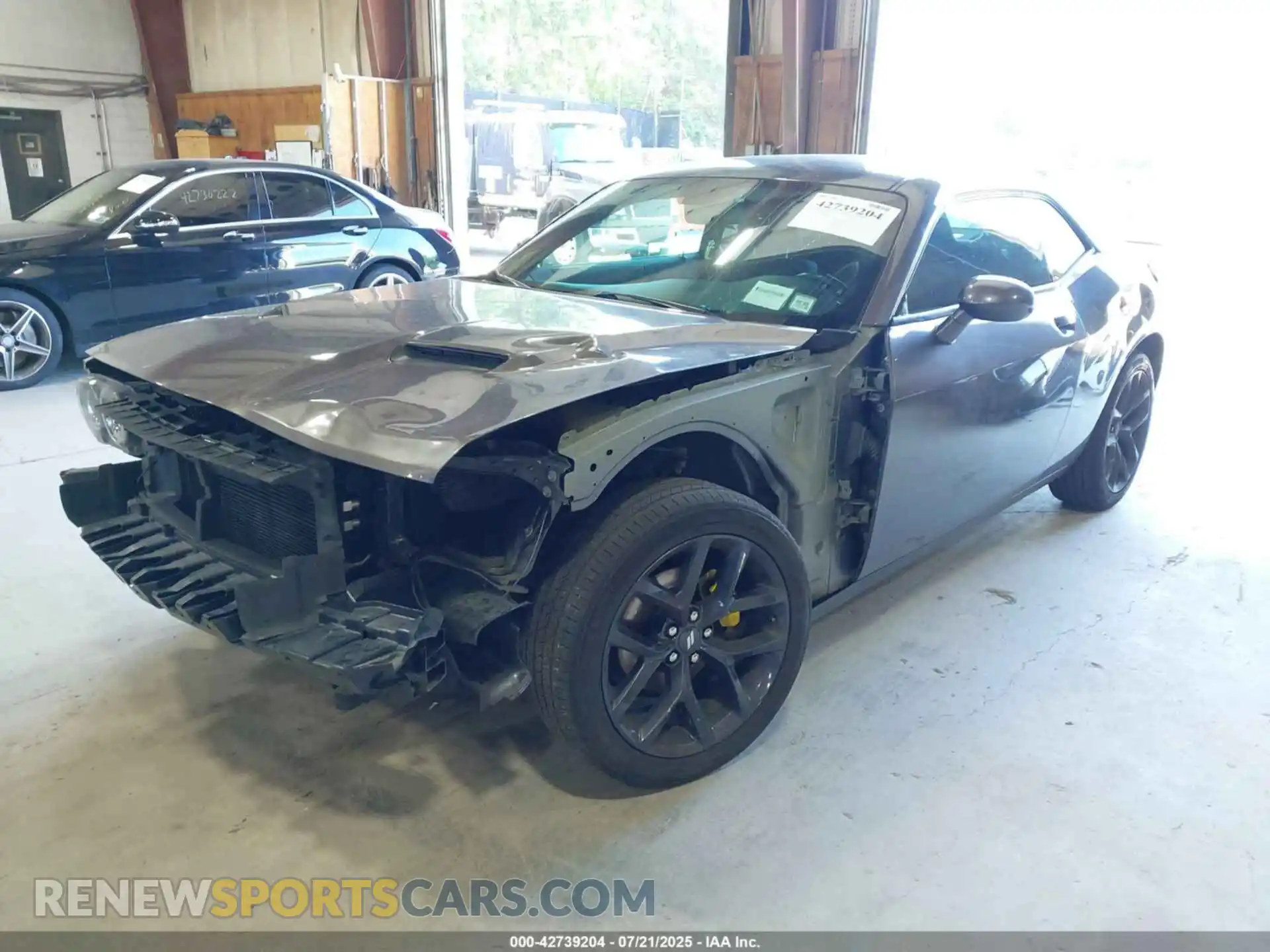 2 Photograph of a damaged car 2C3CDZAG2NH103350 DODGE CHALLENGER 2022