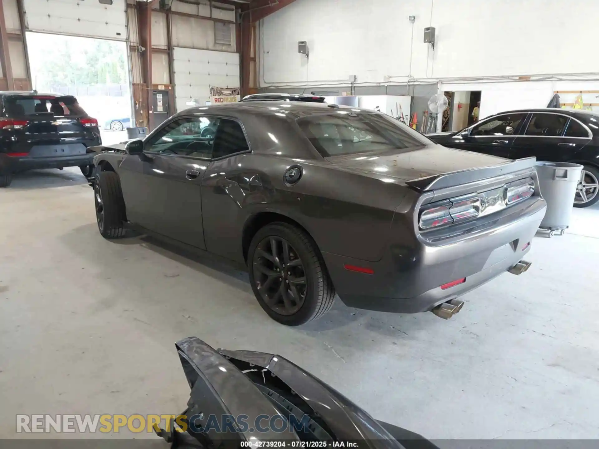 3 Photograph of a damaged car 2C3CDZAG2NH103350 DODGE CHALLENGER 2022